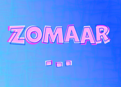 Zomaar...
